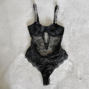 Victoria’s Secret black lace body suit